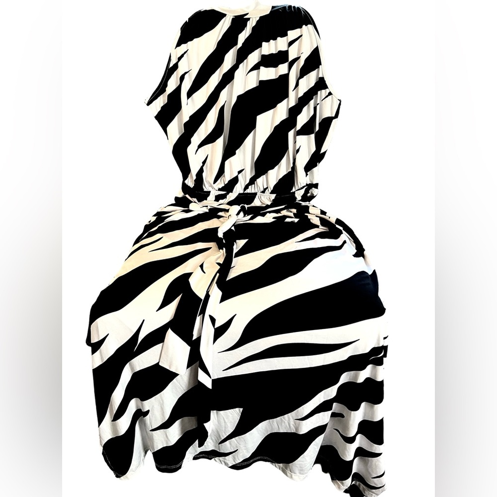 Ashley Stewart Black and White Maxi Dress - Picture 6 of 6